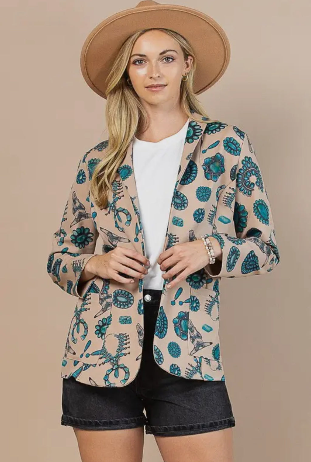 Turquoise Blazer