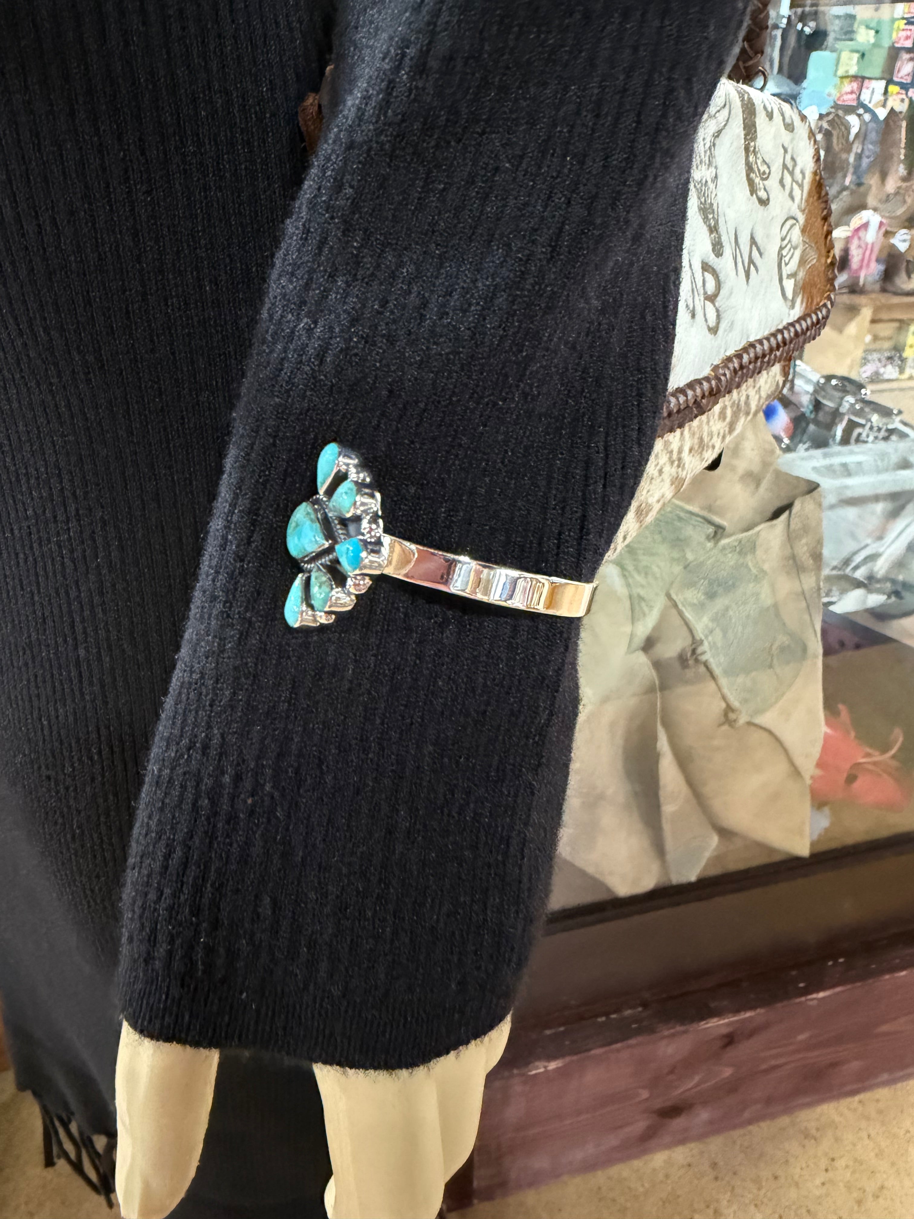 Teardrop Cluster Cuff