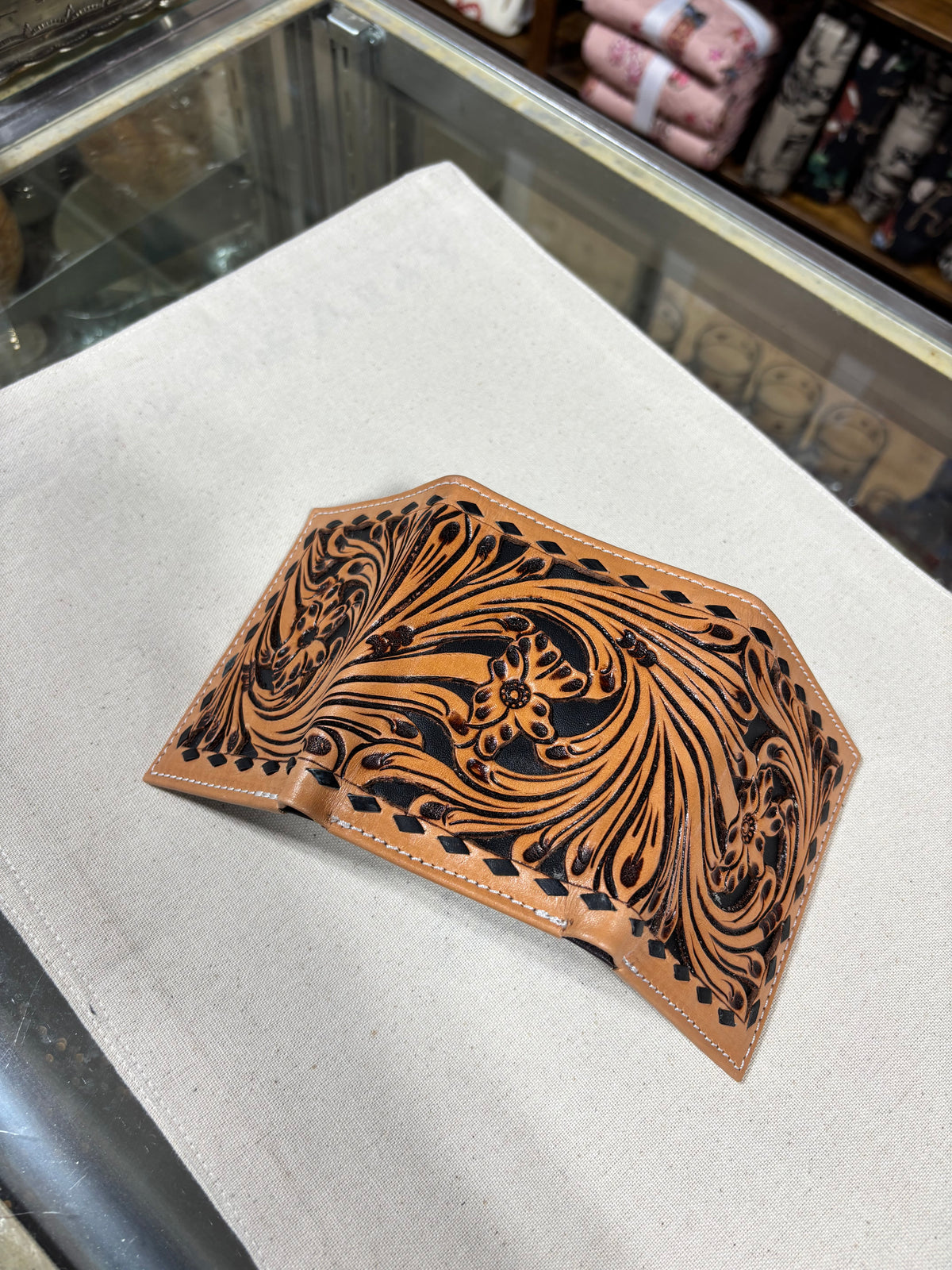 Challenger tooled  Bifold wallet