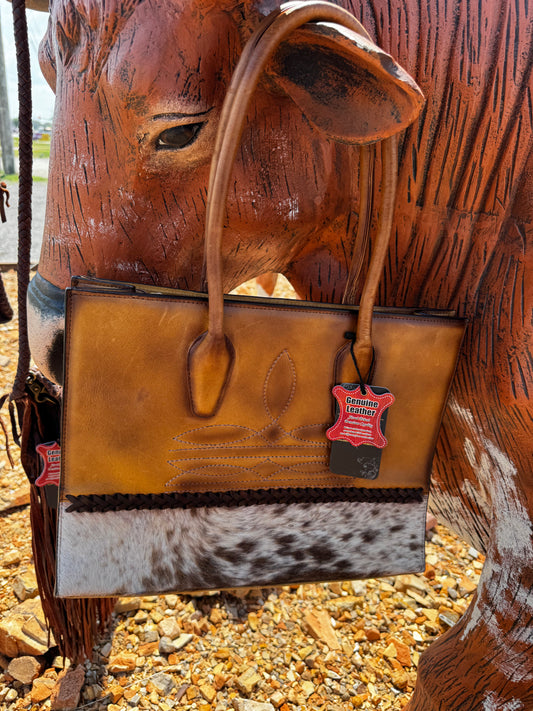 Boot Stitch Tote