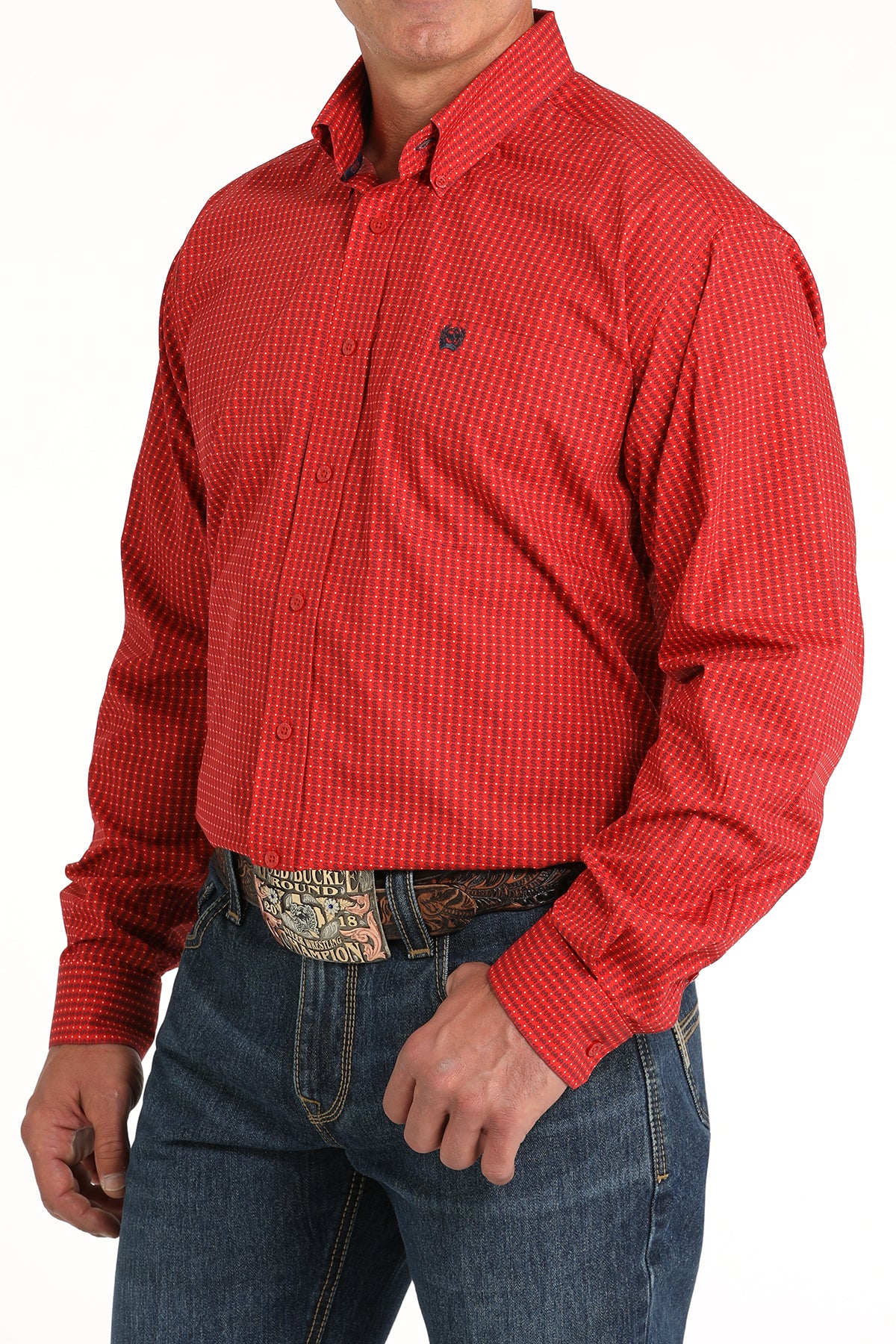 Men’s Red Dollar Sign shirt (5801)