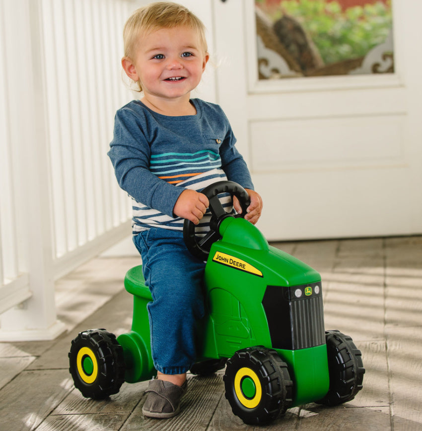 John Deere Sit-N-Scoot Tractor - Kids' Ride On Toy