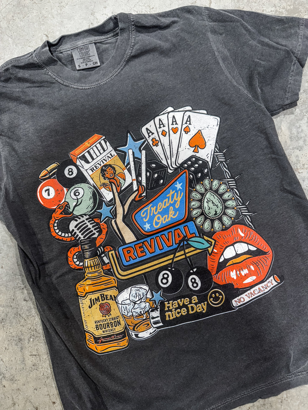 Treaty Western Grunge Tee