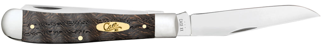 Smooth Black Curly Oak Wood Trapper (14000)