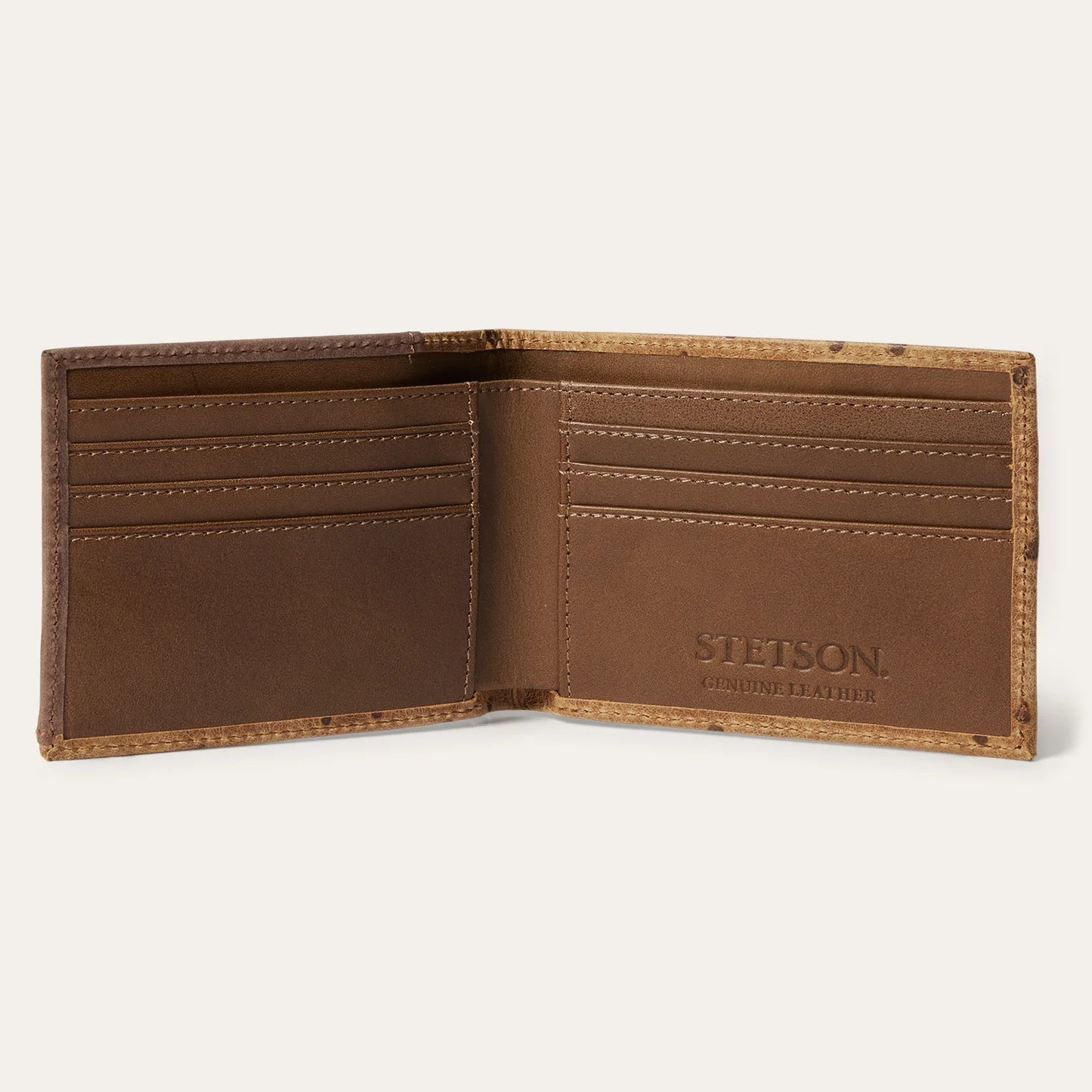 Tooled Embossed Croco Bifold Wallet