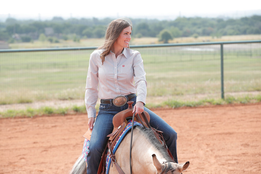 Cinch Women’s Striped Shirt (4221)