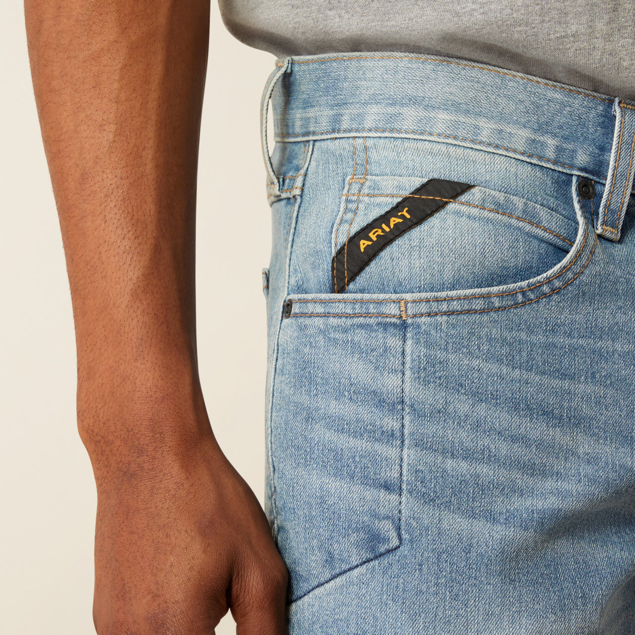 Men’s Rebar M4 Relaxed DuraStretch Basic Stackable Straight Leg Jean (8799)