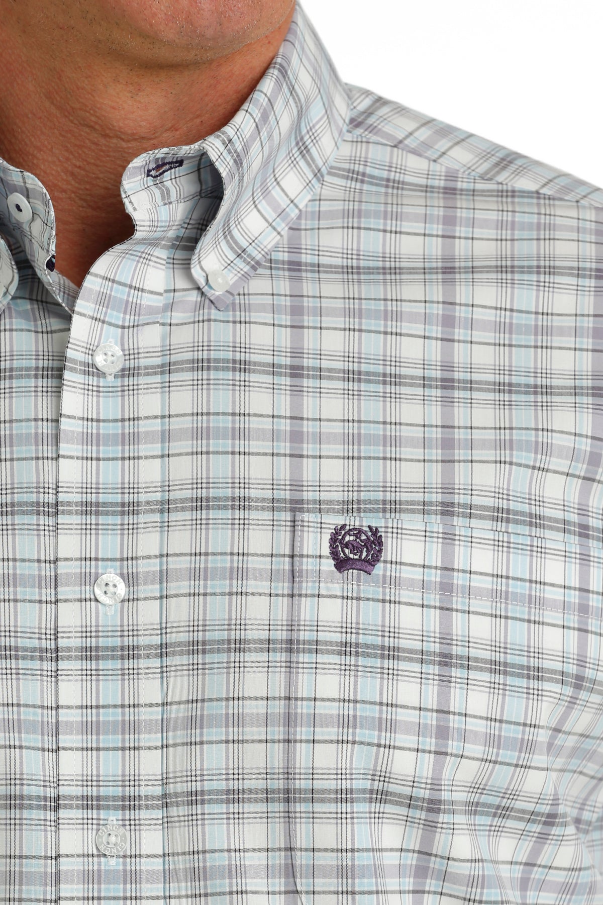 Cinch Pastel Purple/Blue Shirt (5733)