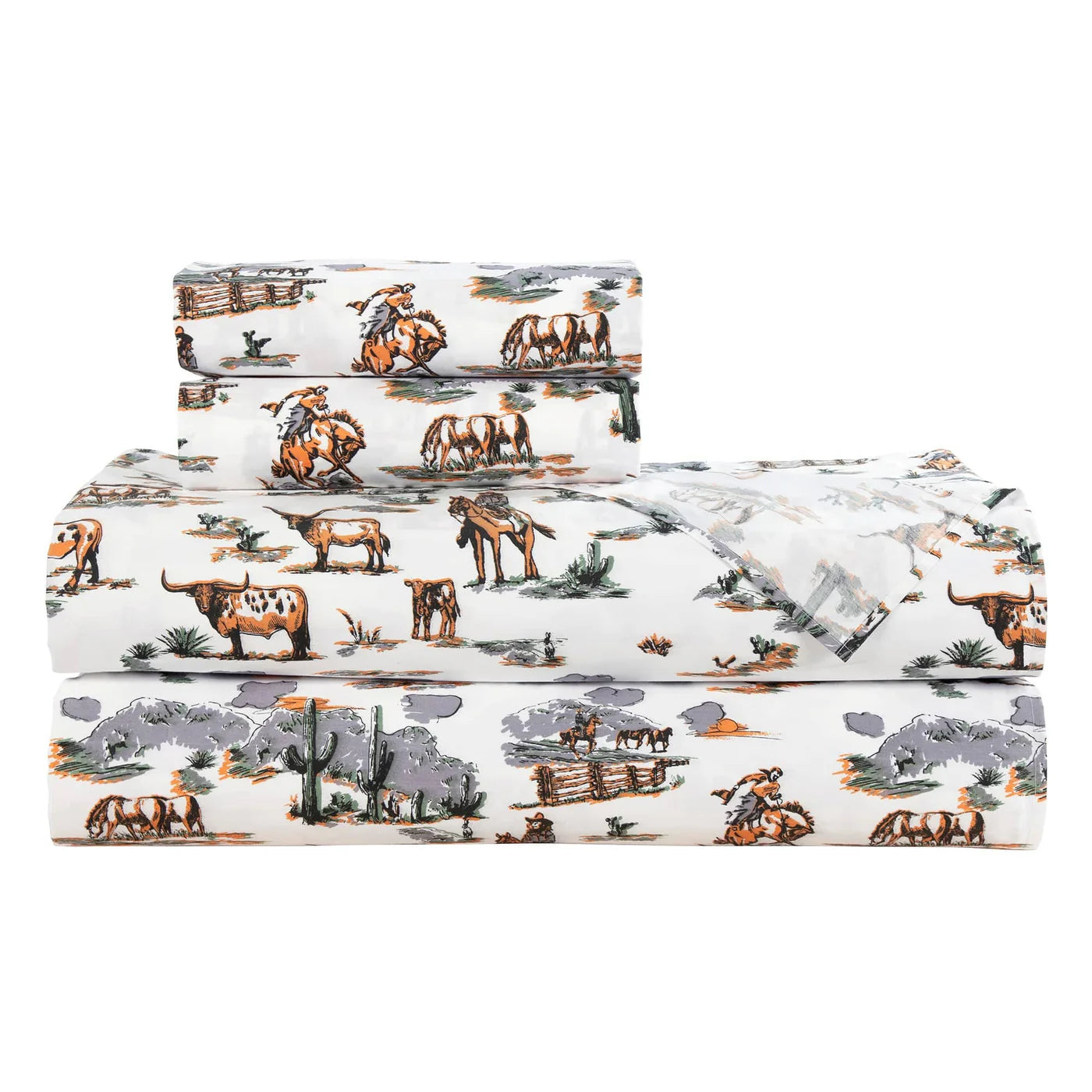 200TC Cotton Ranch Life Sheet Set