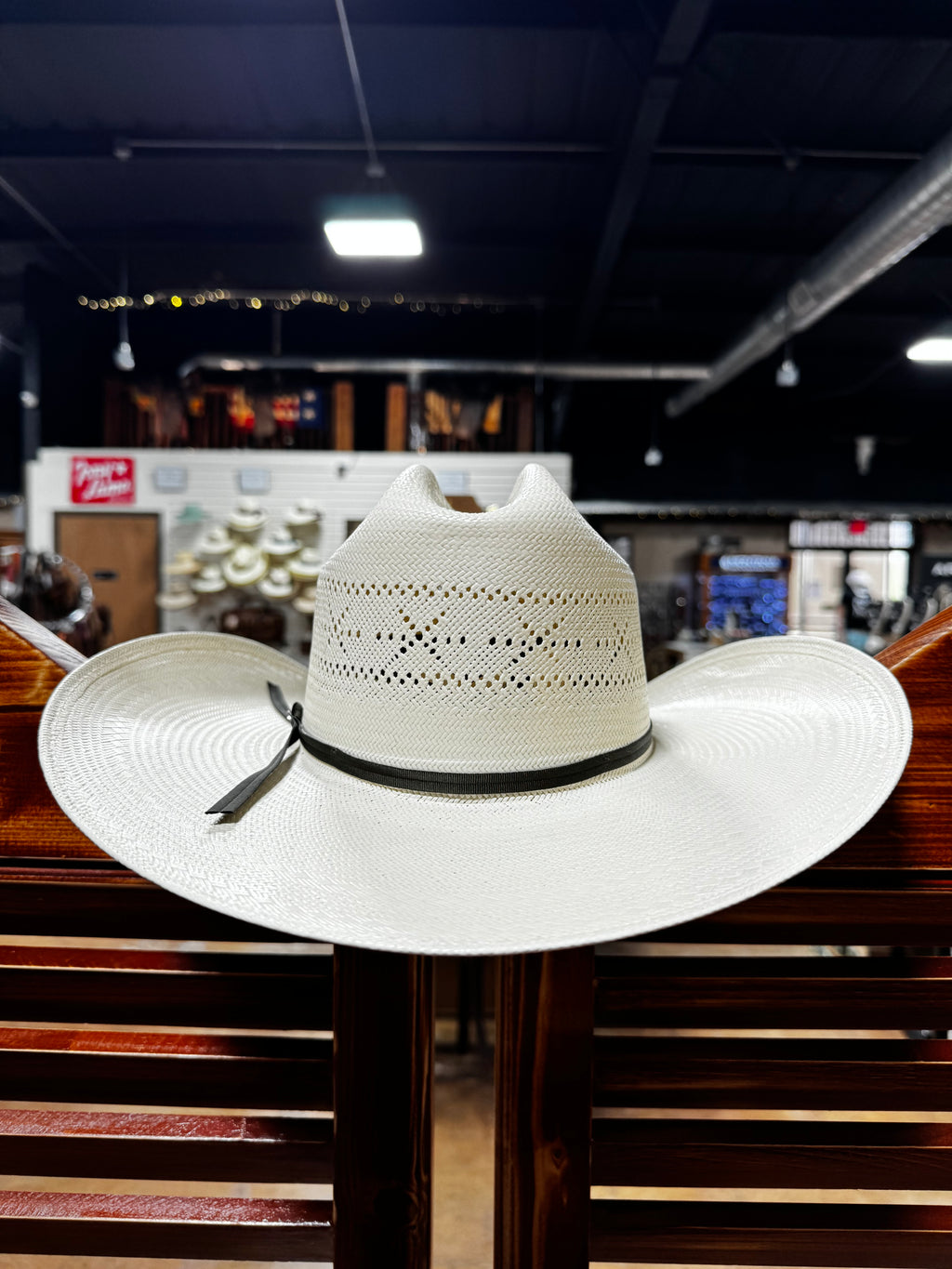 Resistol Barbed Wire Straw Hat