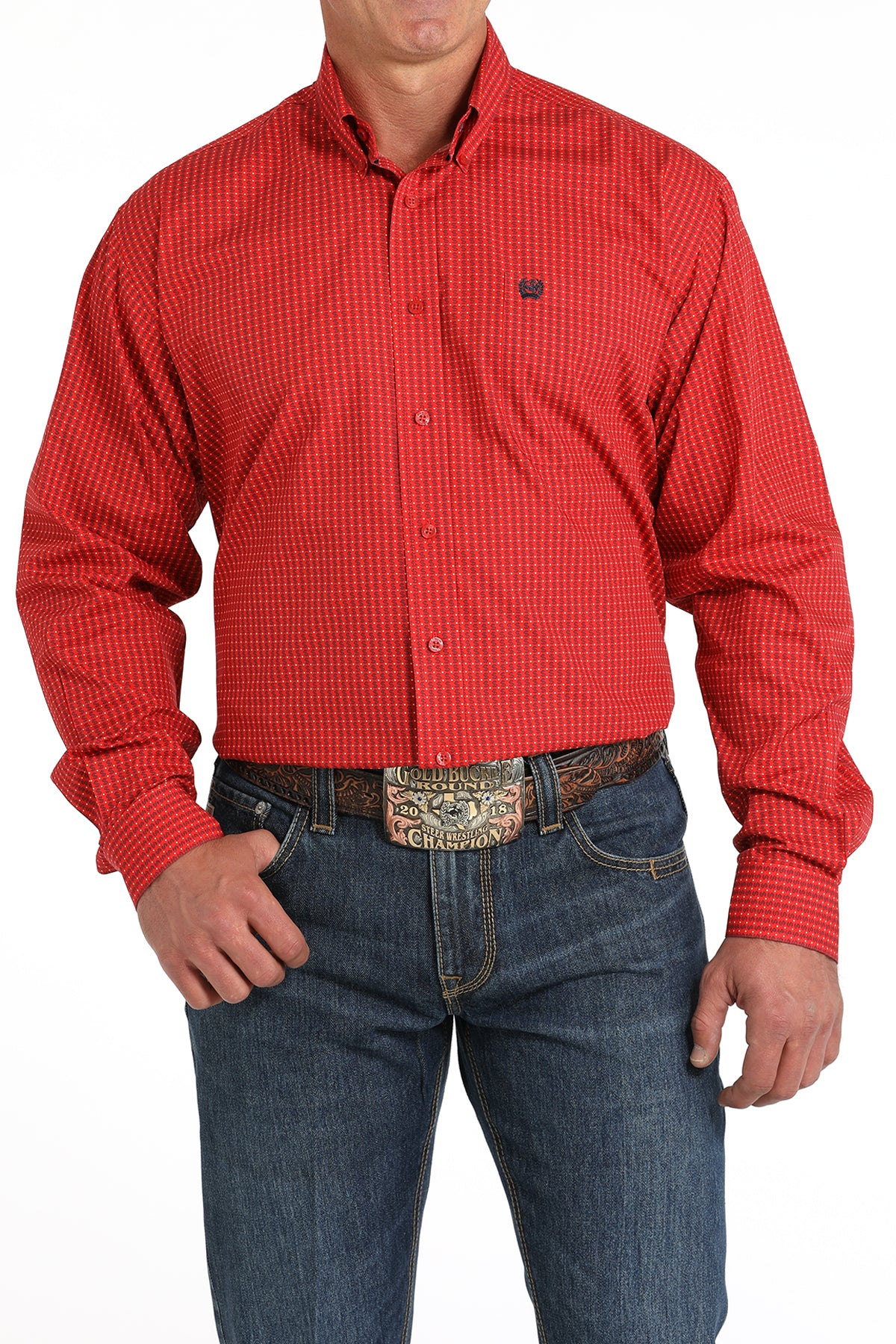 Men’s Red Dollar Sign shirt (5801)