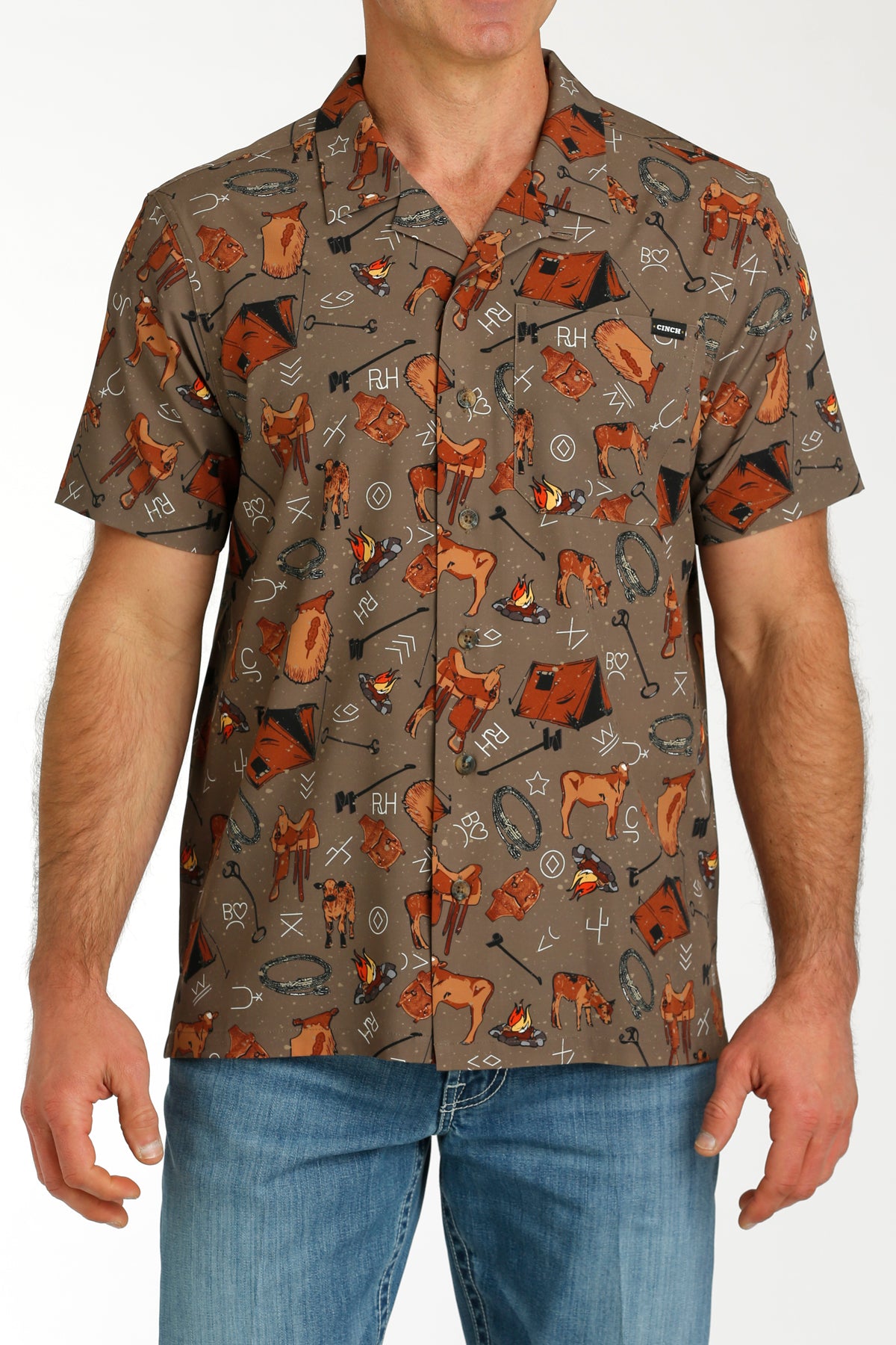 Cowboy Camping Shirt (1045)