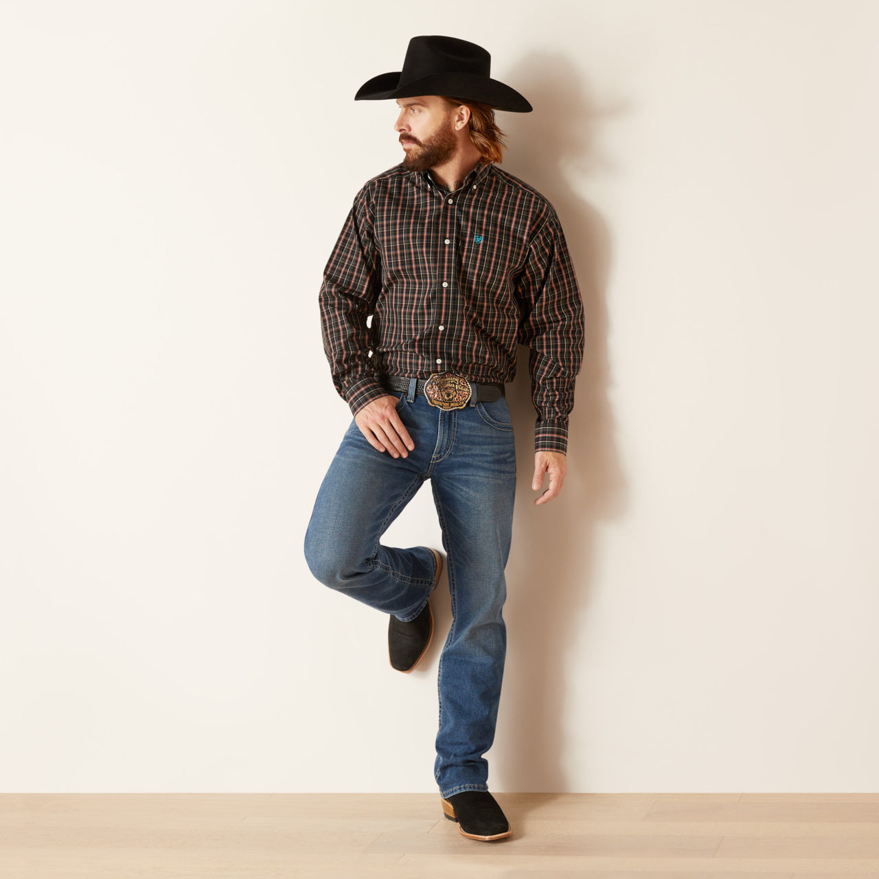 Ariat Men’s Wrinkle Free Gaven LS Shirt (7344)