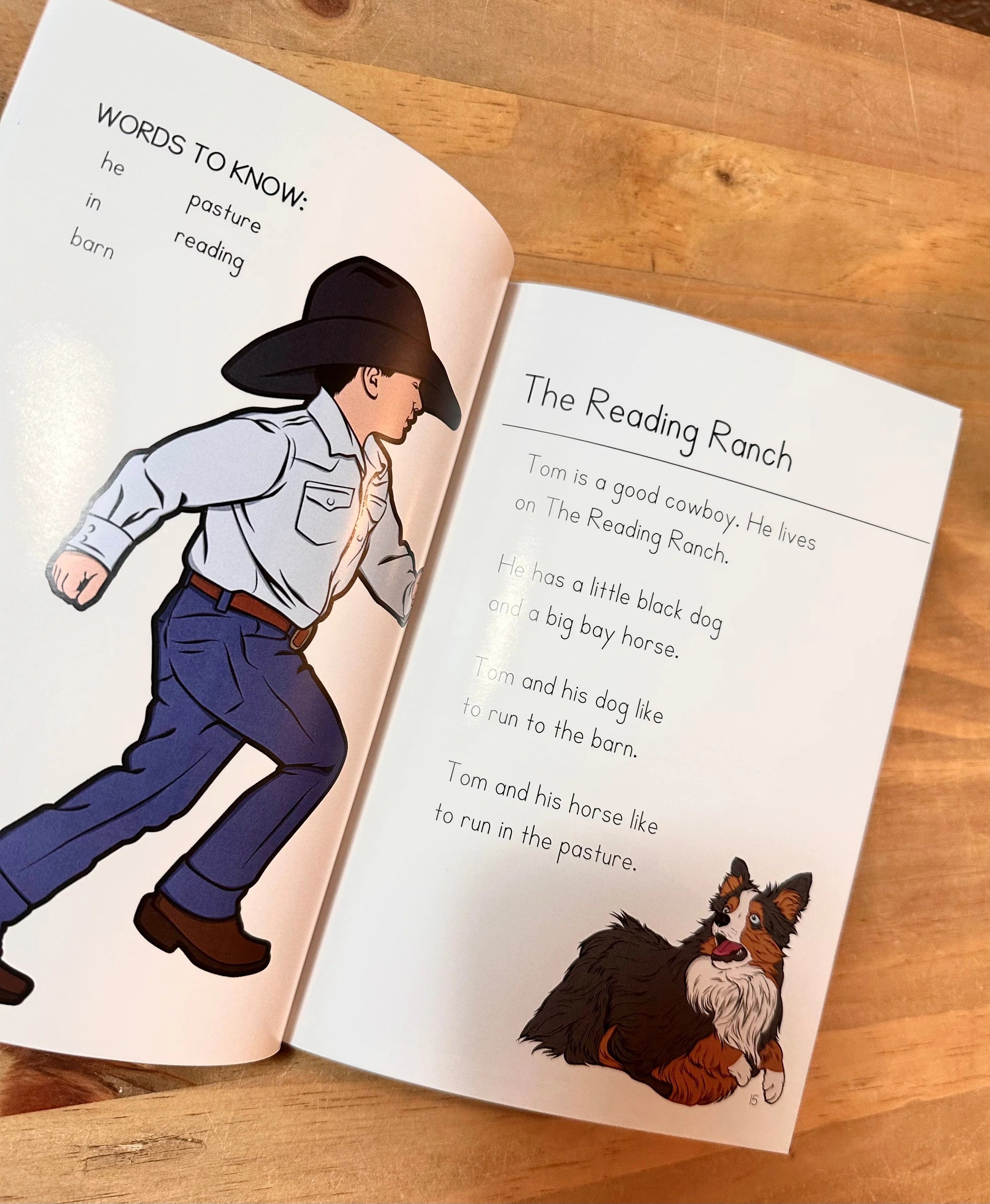 The Reading Ranch: Cowboy Tom