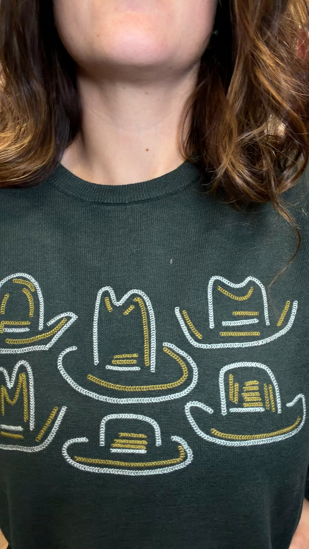 Cowboy Hat Sweater