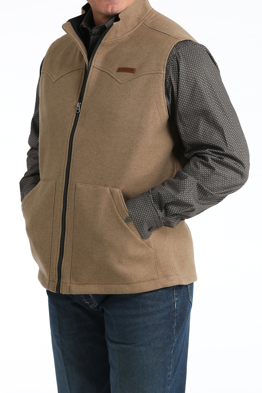 Men’s Cinch Khaki Vest