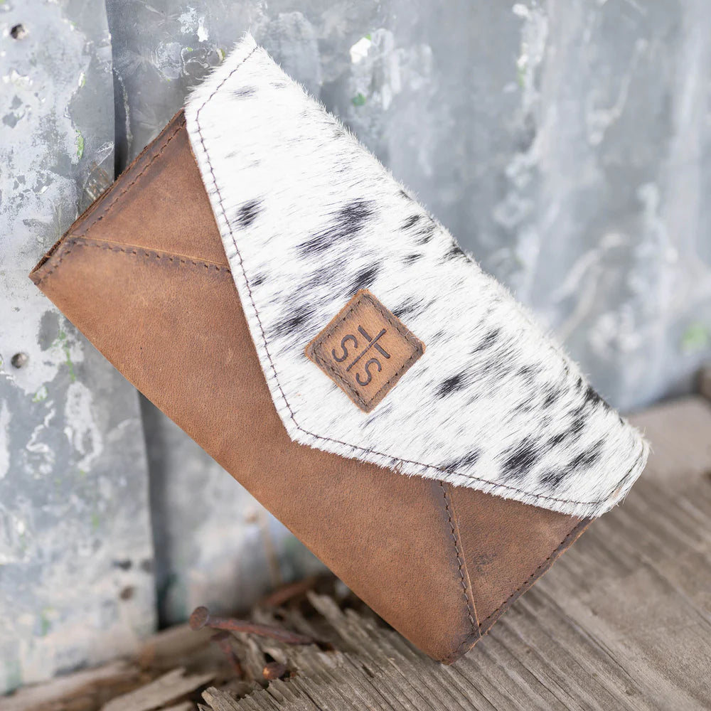 Cowhide Style Wallet (63097)