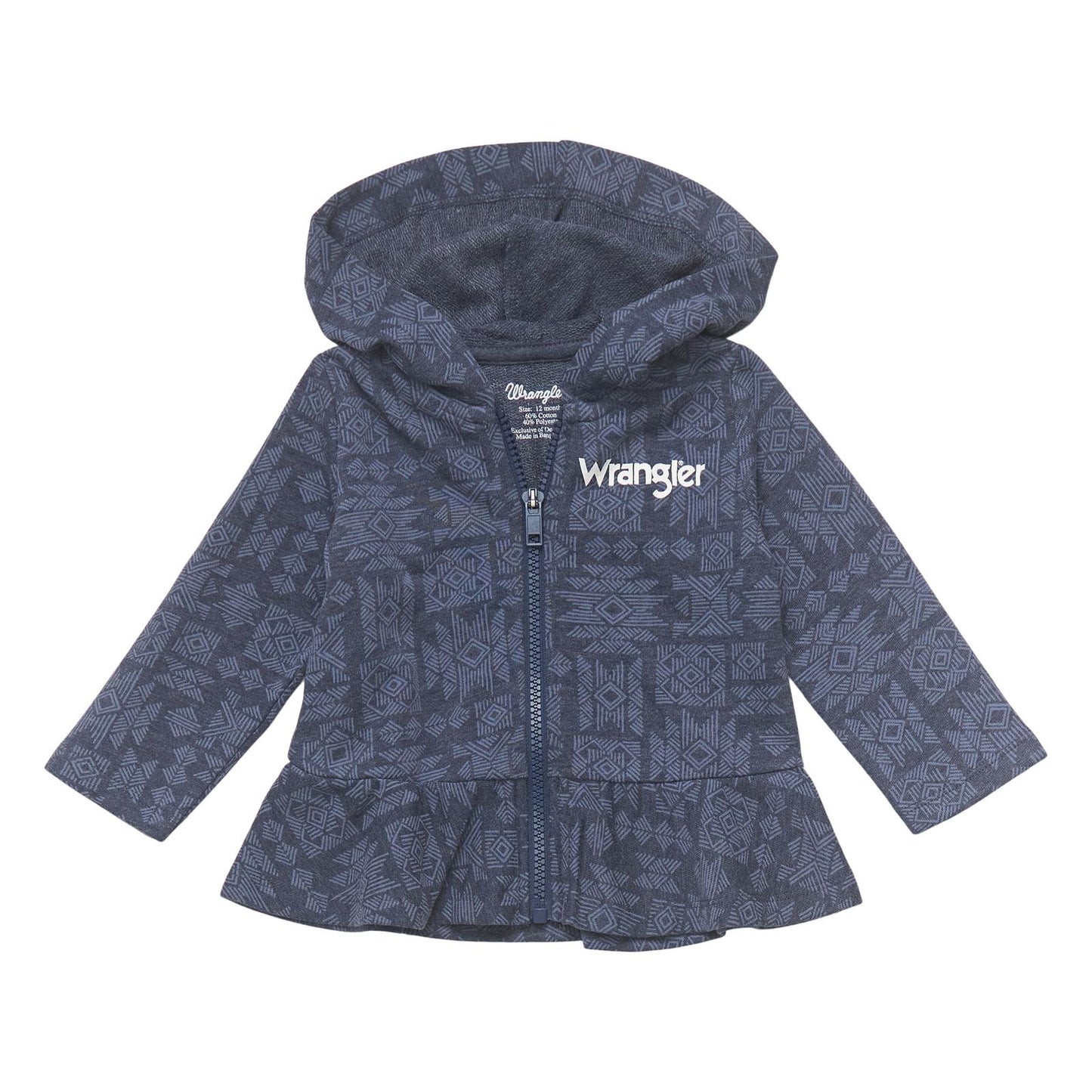 Wrangler® Baby Girl Hoodie - Navy (3054)