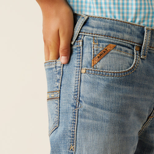 B4 Relaxed Jones Boot Cut Jeans