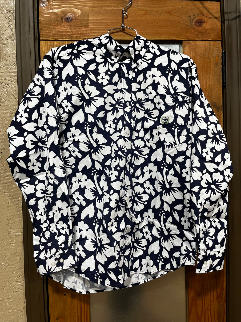 Blue Hawaiian LS Shirt