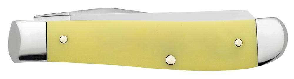 Religious Sayings Embellished Yellow Synthetic Mini Trapper (08850)