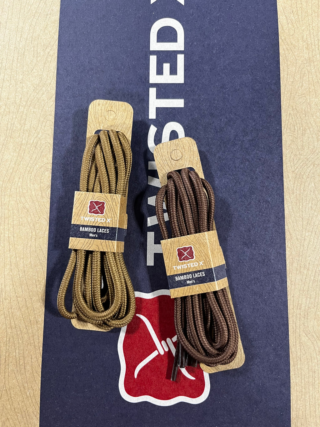 Twisted X Shoe Laces