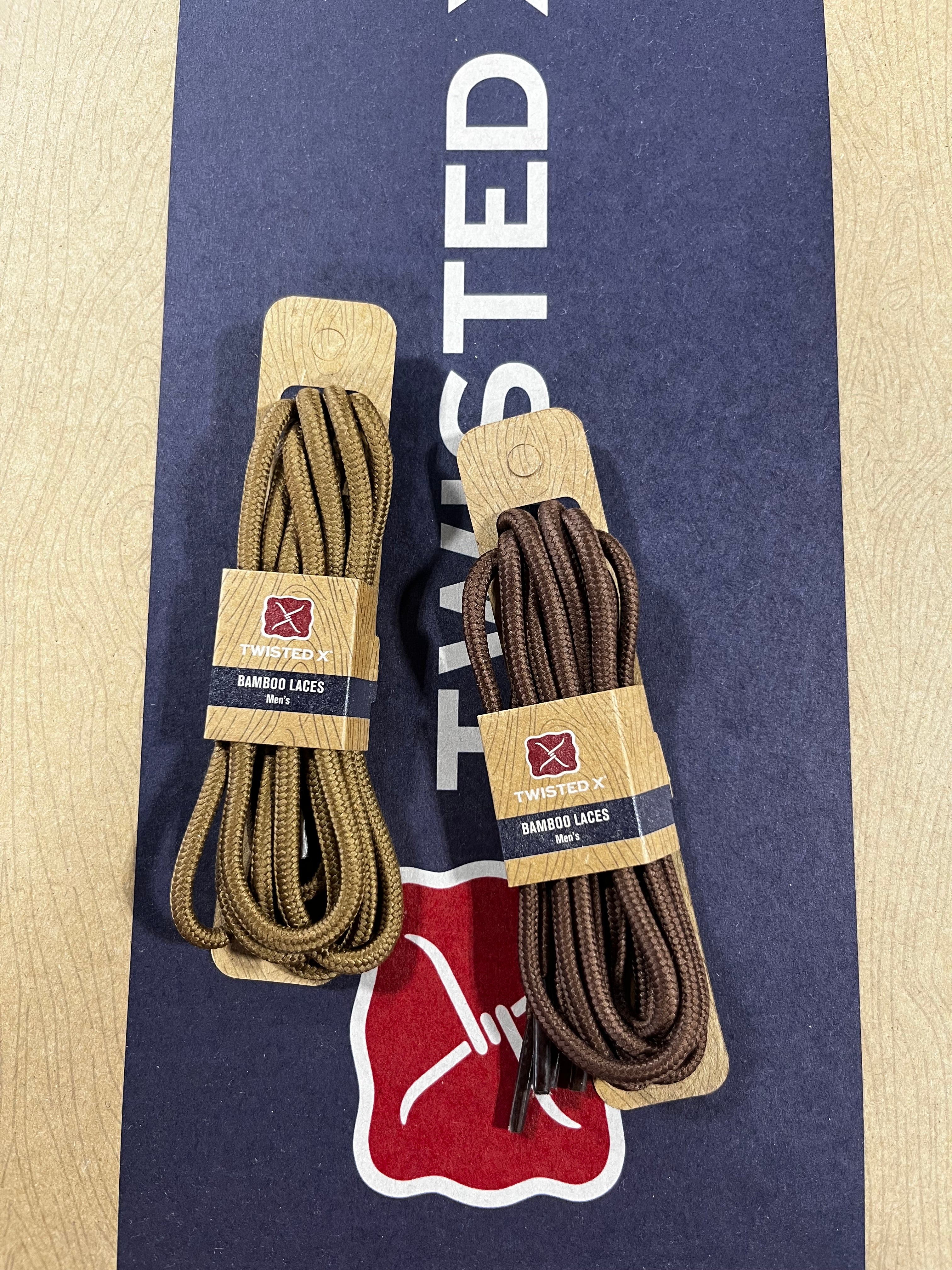 Twisted X Shoe Laces