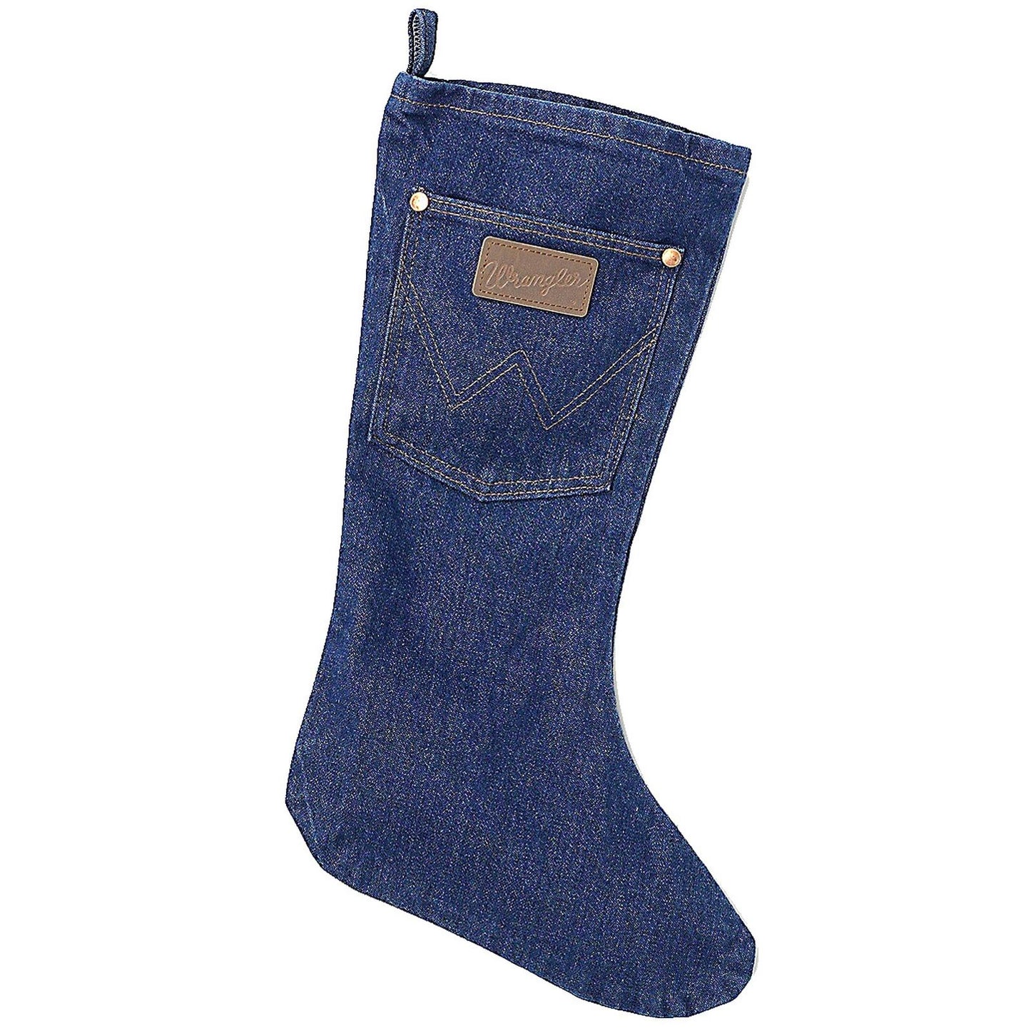 Wrangler® Denim Christmas Stocking - Prewashed