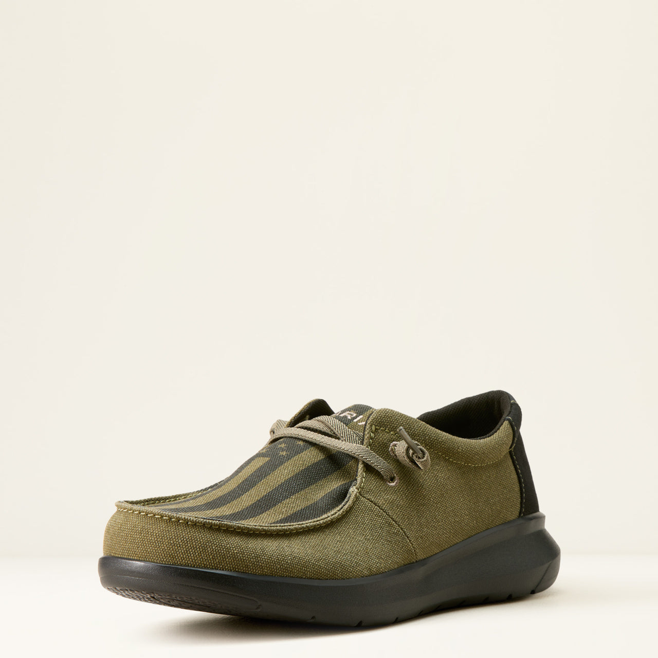 Men’s Dusted Olive American Flag Shoe (1214)