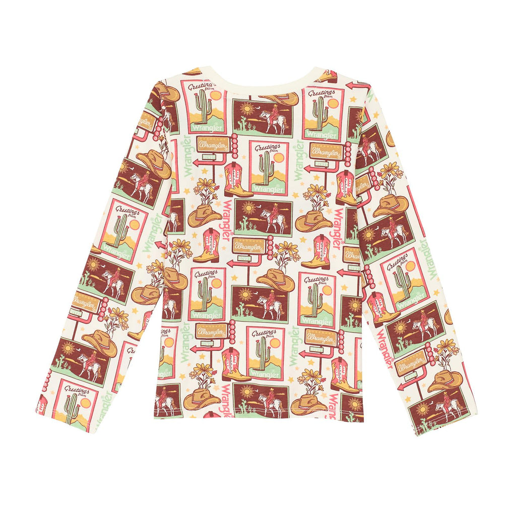 Wrangler Girl’s Southwest Shirt (7490)