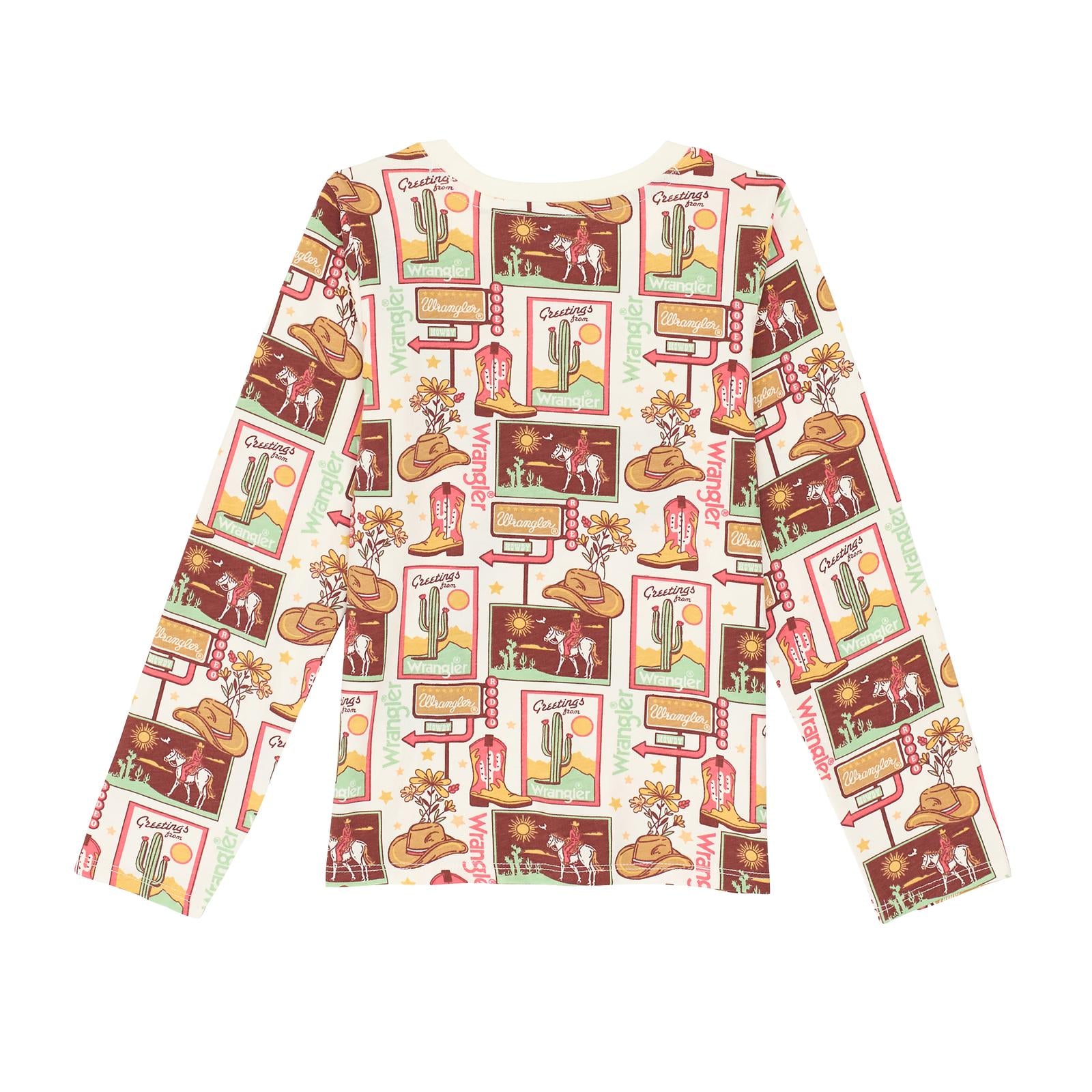 Wrangler Girl’s Southwest Shirt (7490)
