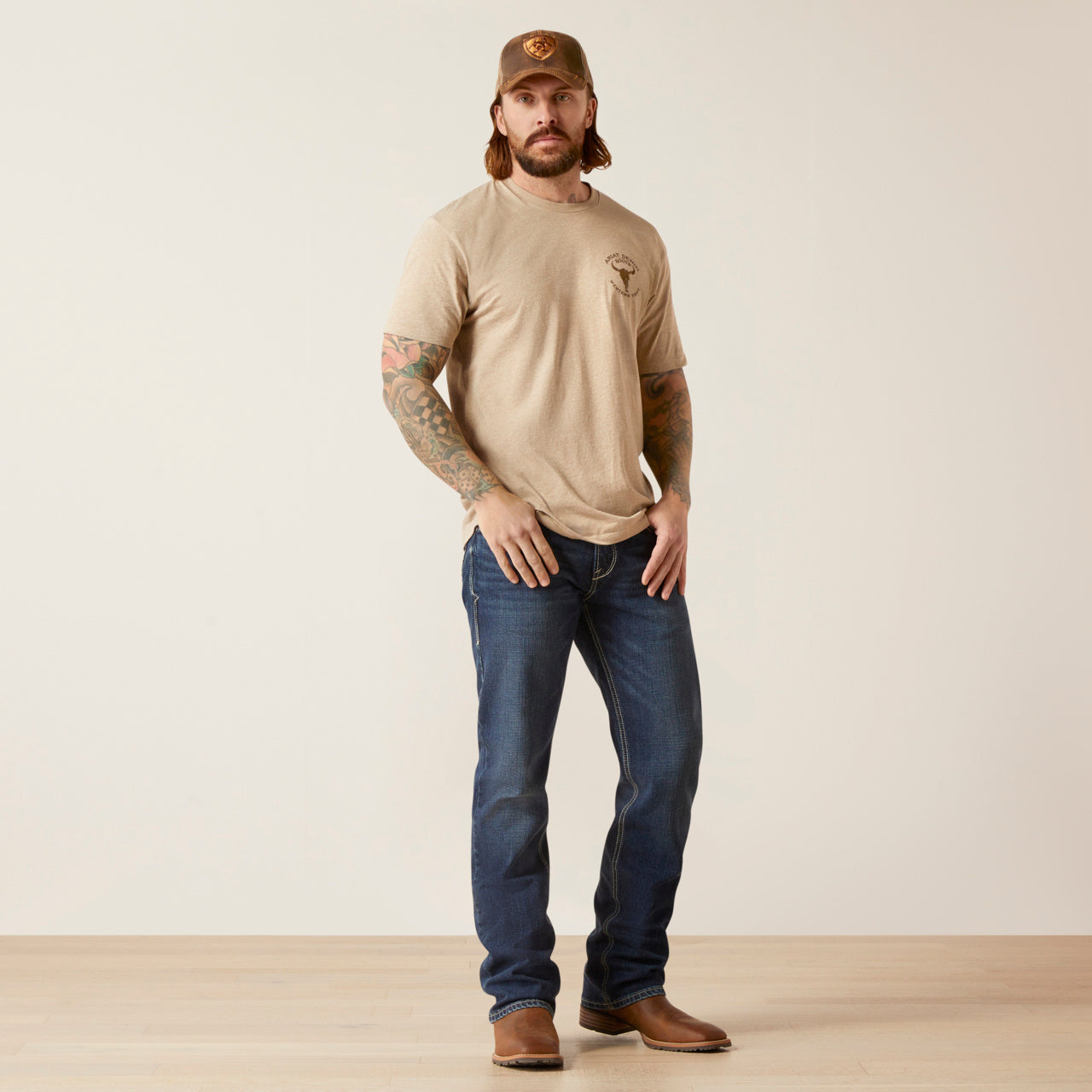 Ariat Bison Skull Tee (7613)