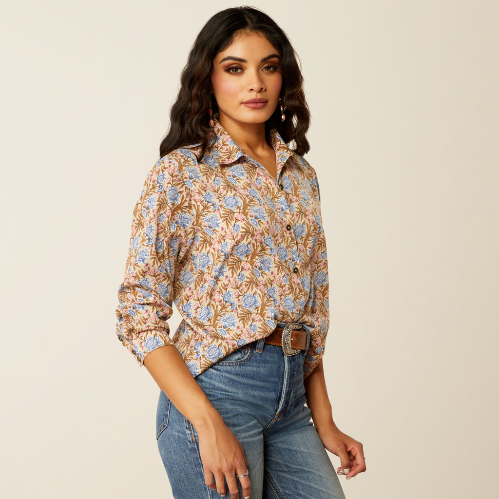 Women’s Prairie Floral Homestyle Shirt (5033)
