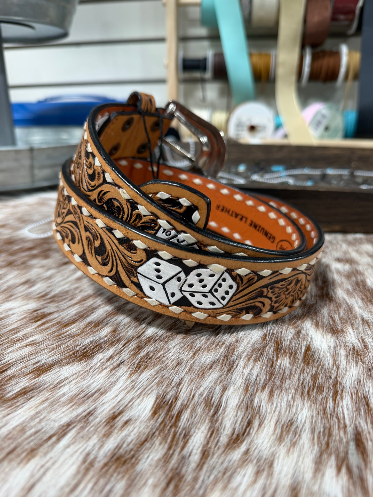 Aced Dice Belt