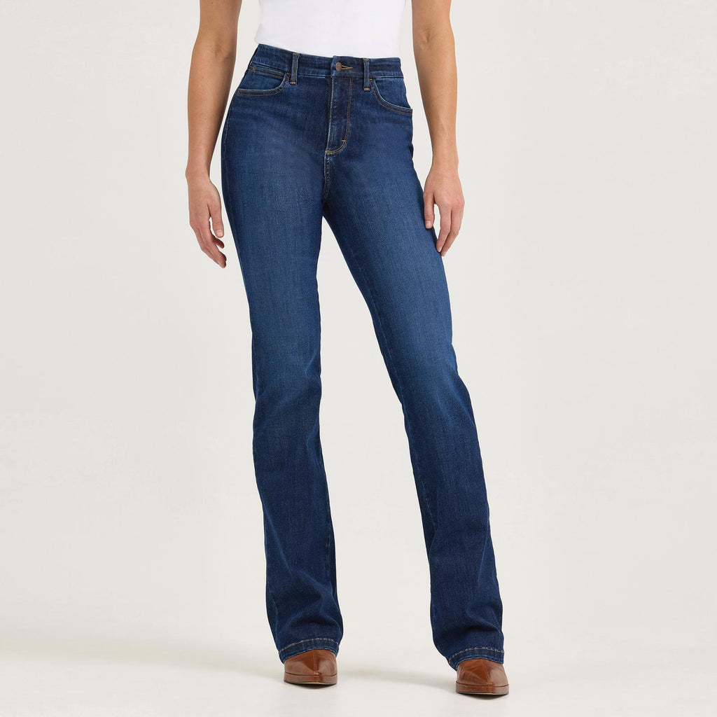 Wrangler® Bespoke Bootcut Jean - High Rise - June (7577)