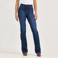 Wrangler® Bespoke Bootcut Jean - High Rise - June (7577)