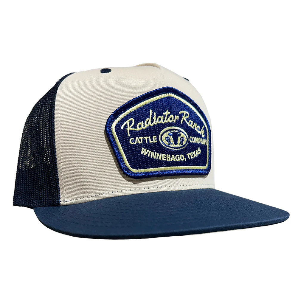 Pf Radiator Ranch Hat Radiator Ranch Navy/Tan – Frost Ranch Wear