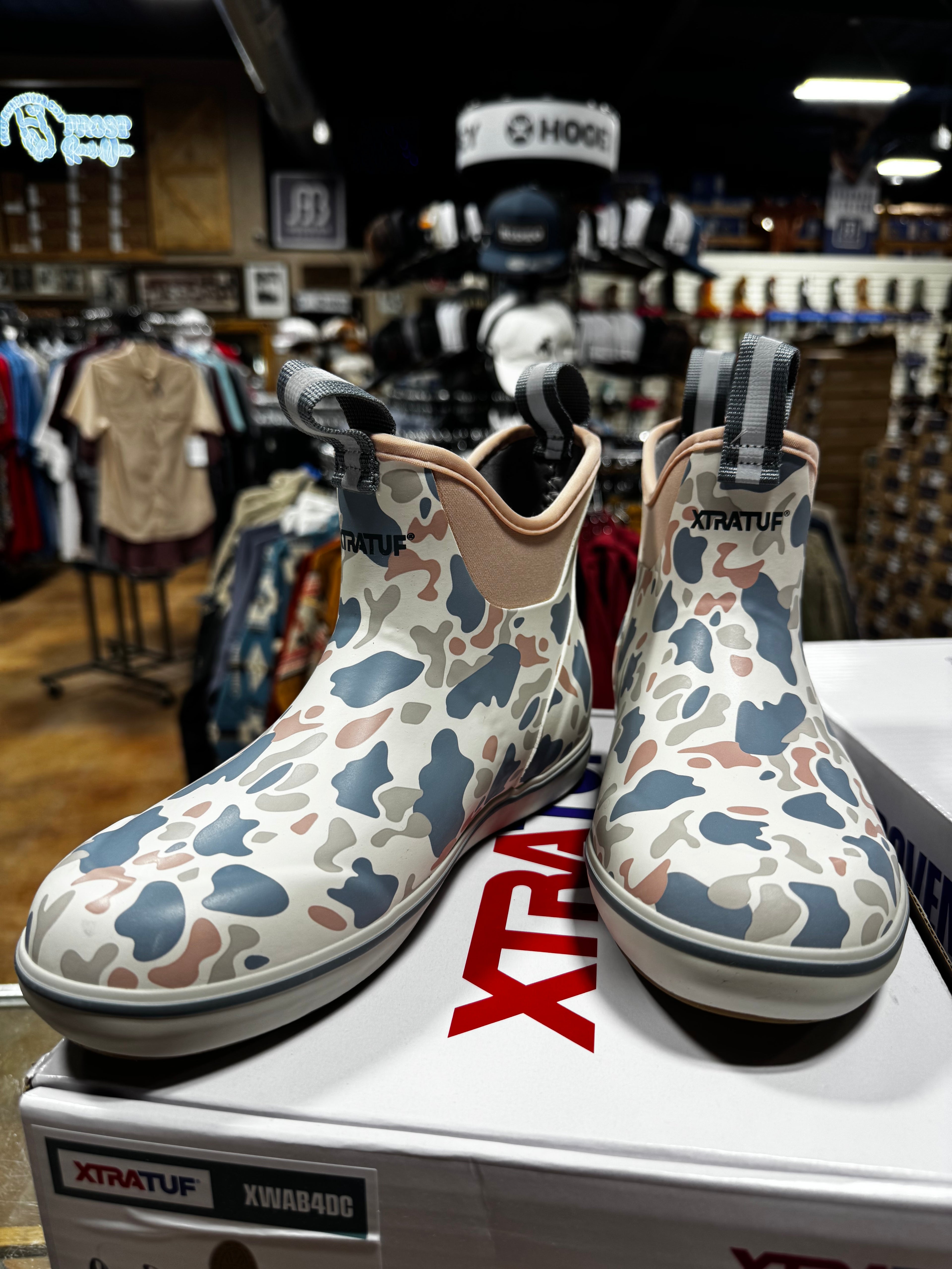 Women’s Ivory Duck Camo Ankle Boot (XWAB4DC)