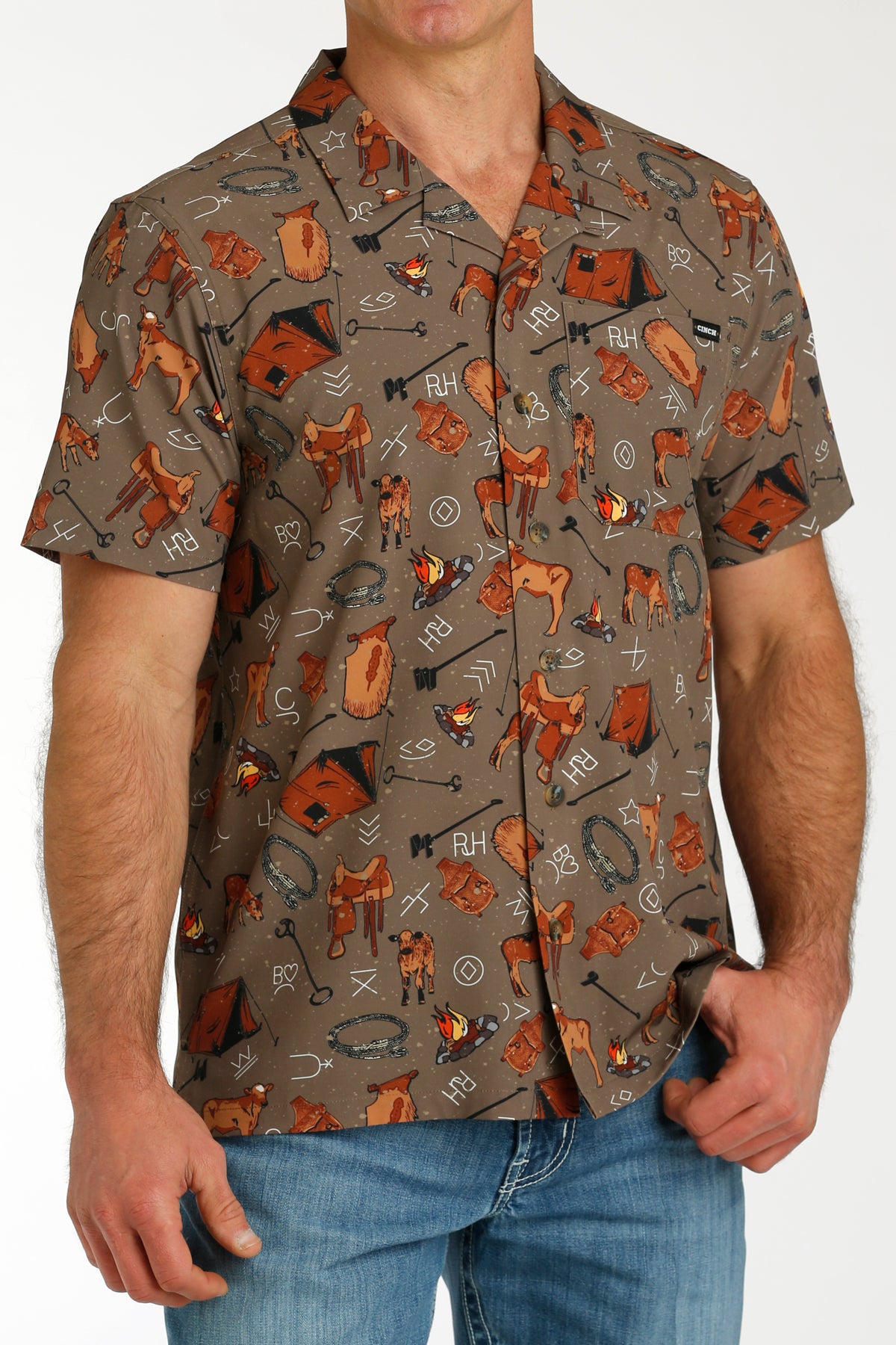 Cowboy Camping Shirt (1045)