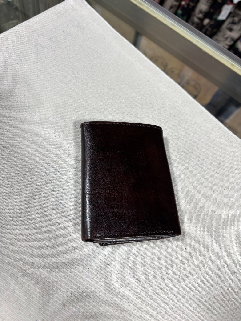 Challenger Flag Leather Wallet