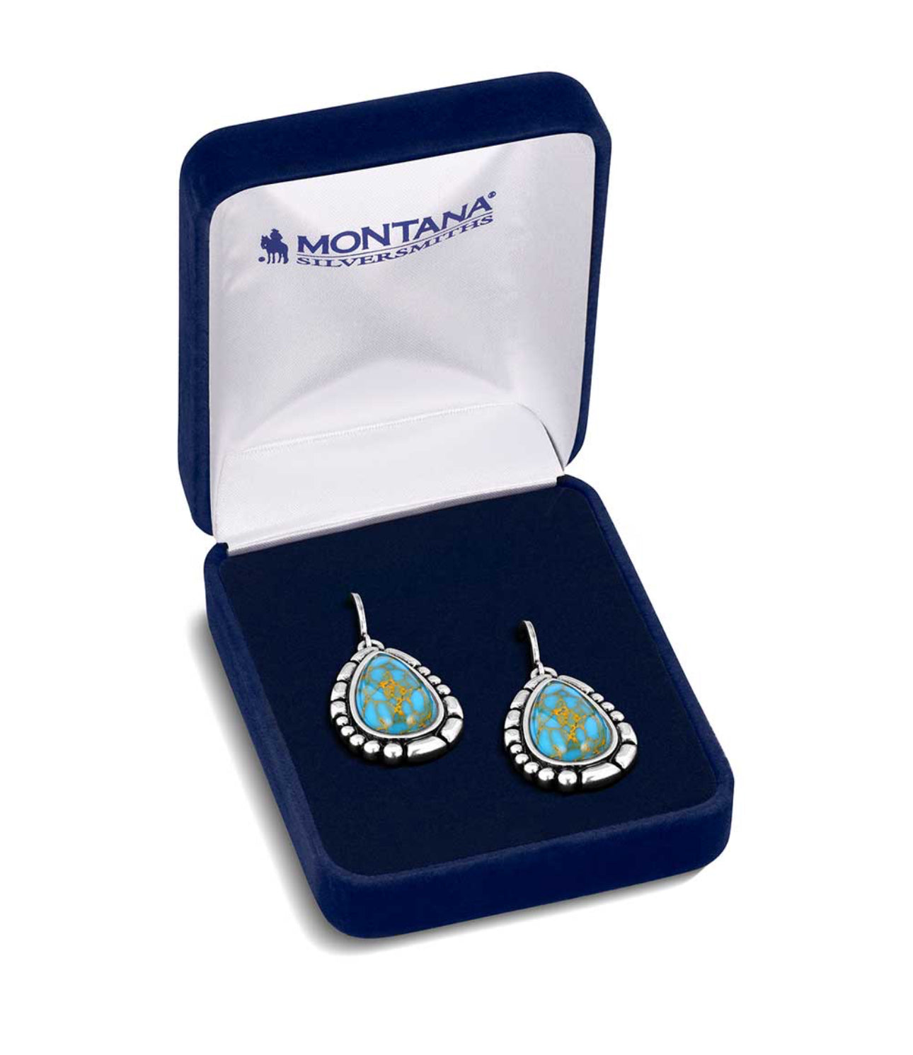 Prickly Pear Turquoise Earrings