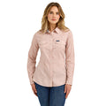 Wrangler Women’s Pink LS Shirt (7230)