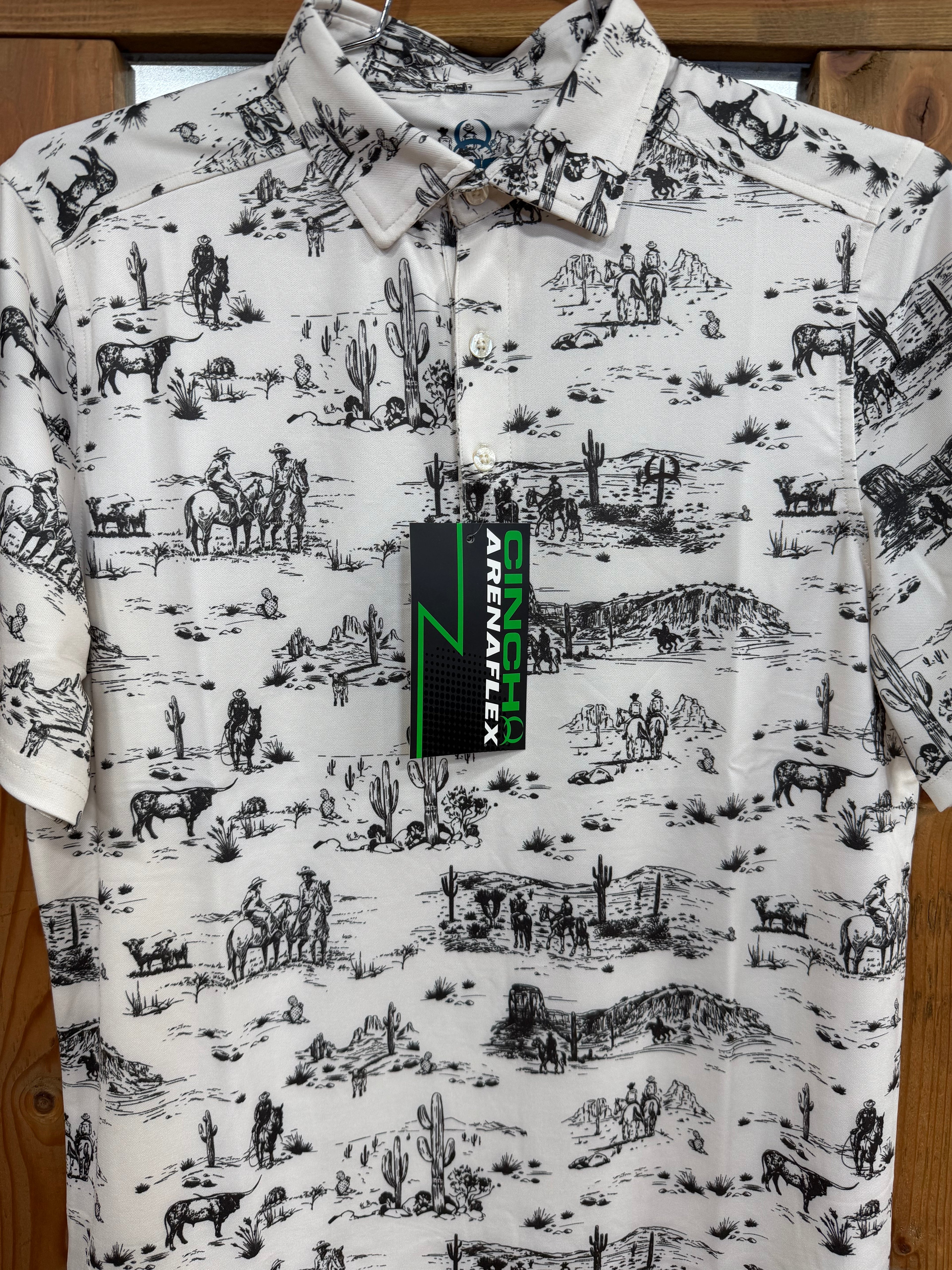 Men’s Desert Scene Polo