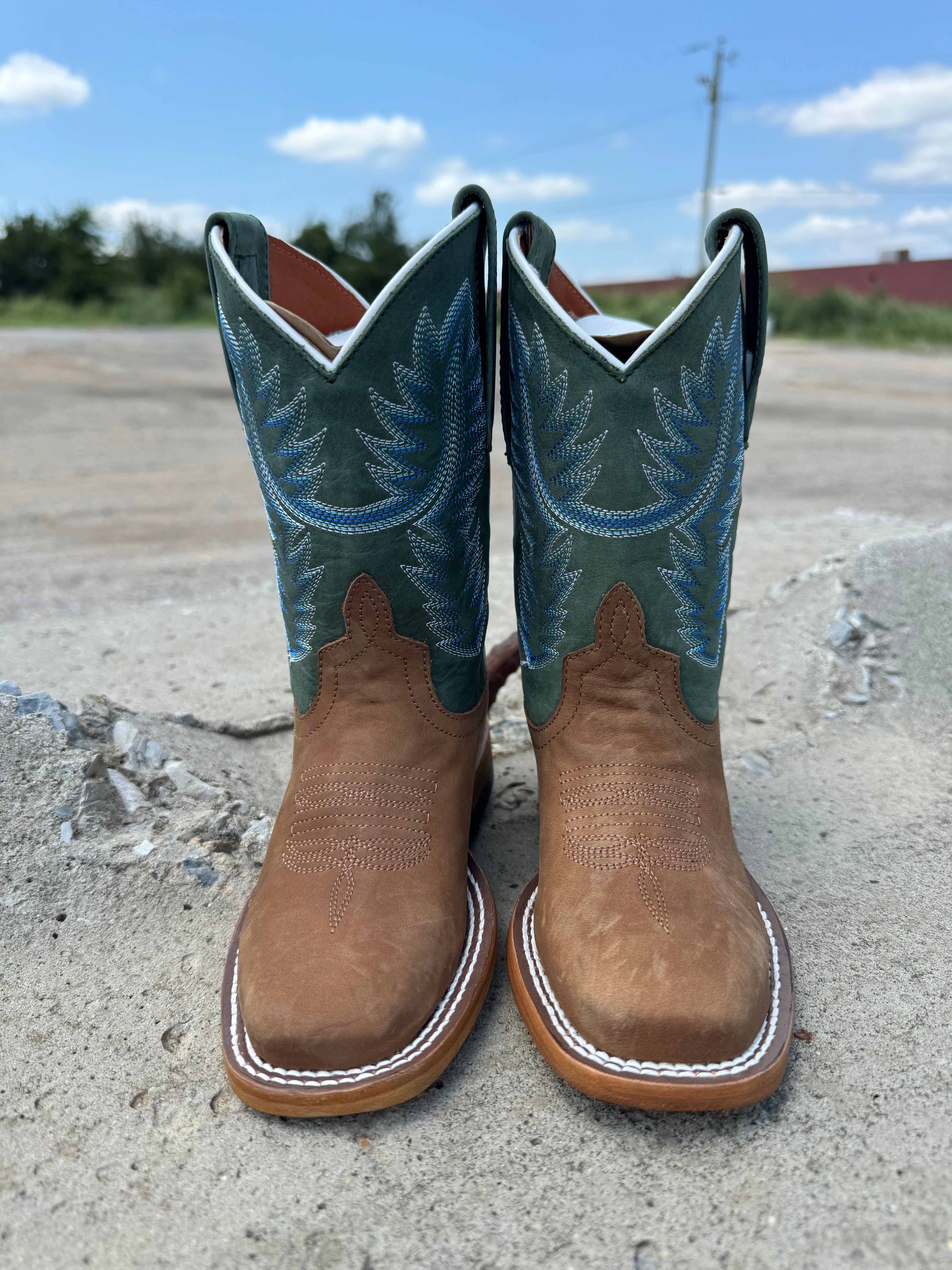 Kids Green Up Boots (HPK8078)