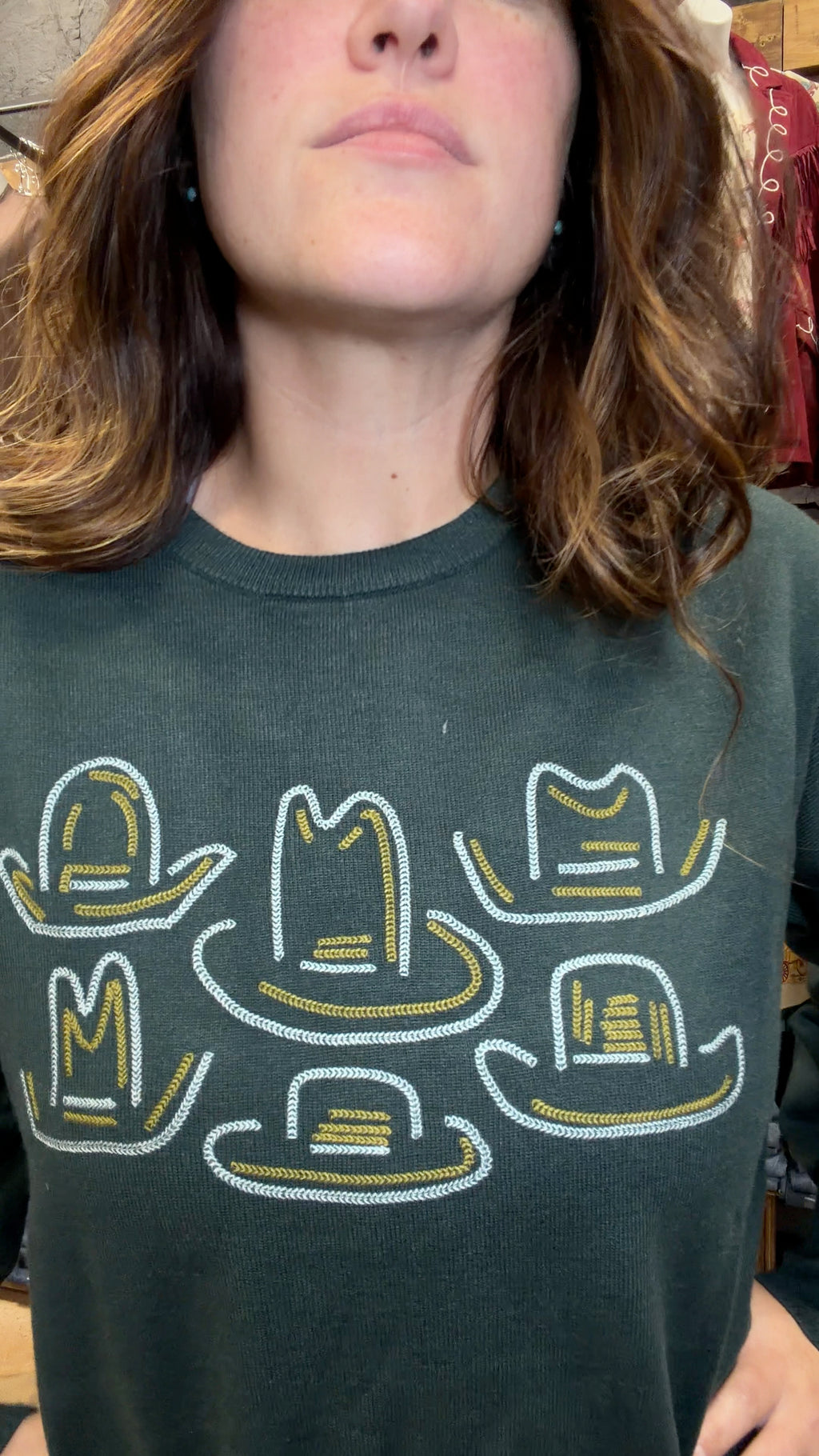 Cowboy Hat Sweater