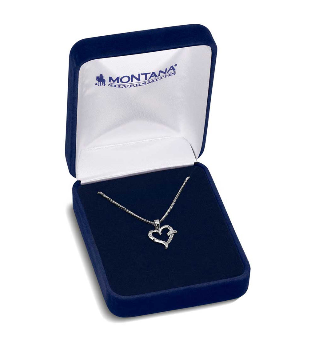 With Love Heart Necklace