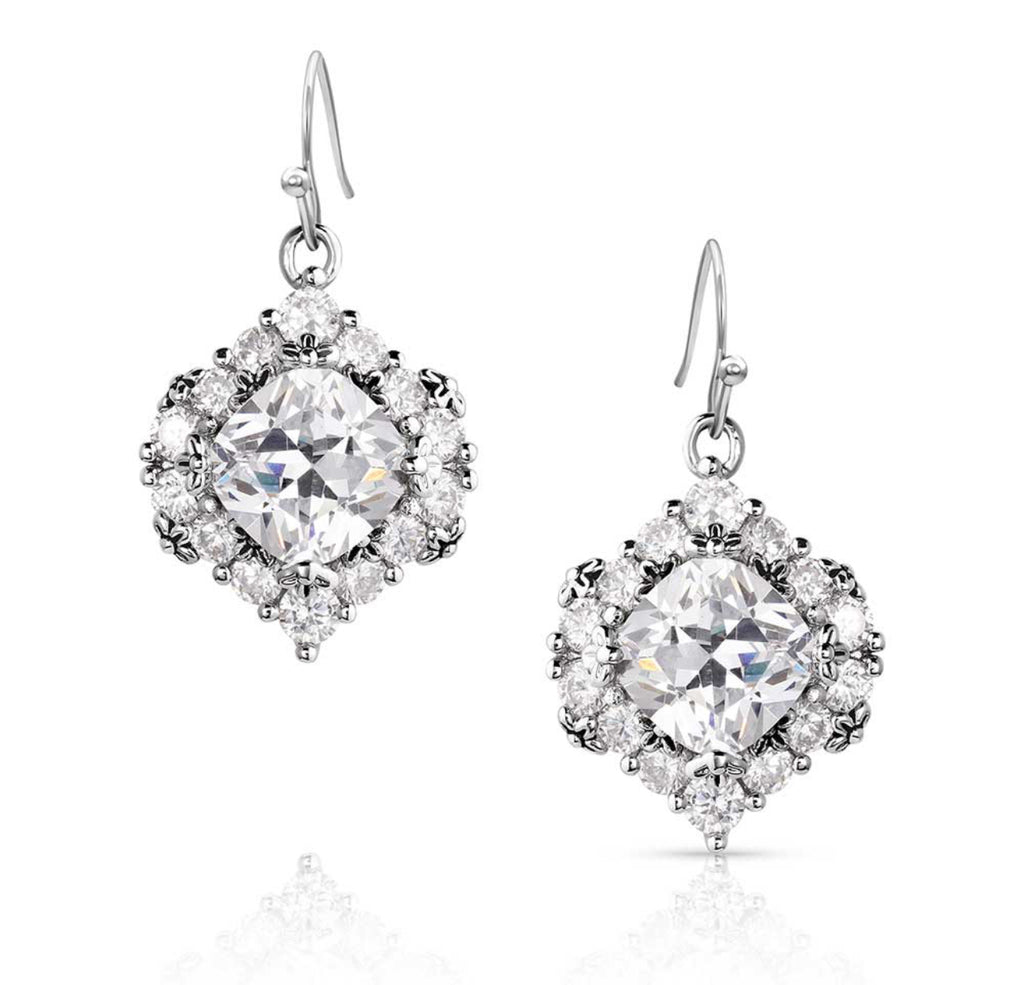 Refined Light Crystal Earrings