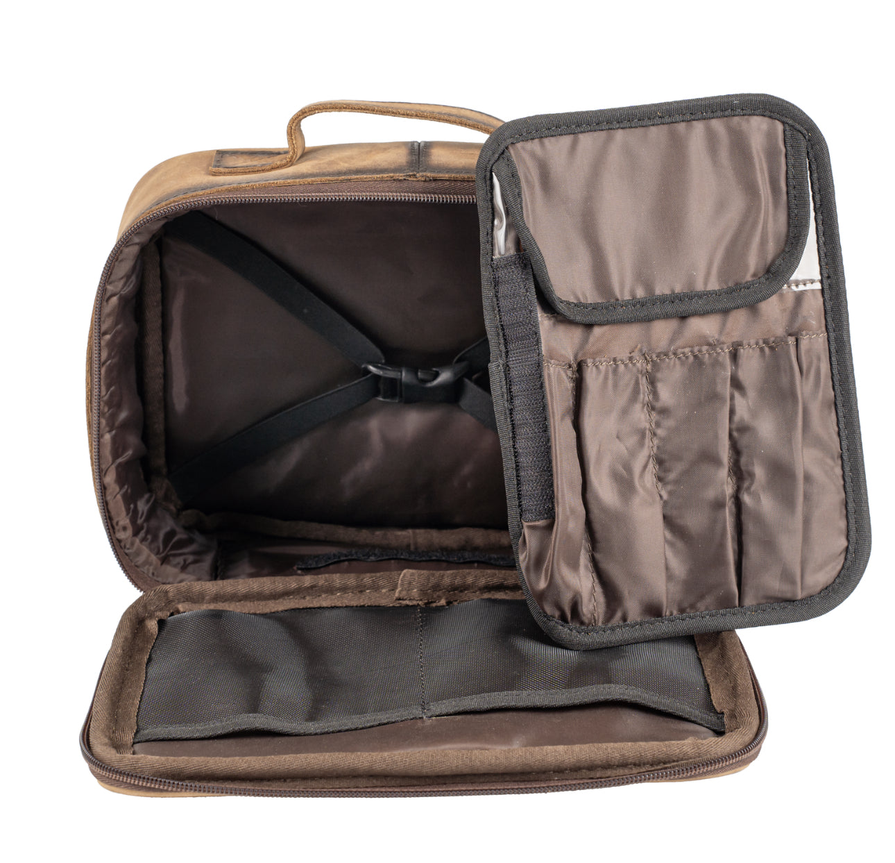 Cowhide Yukon Makeup Organizer (33092)