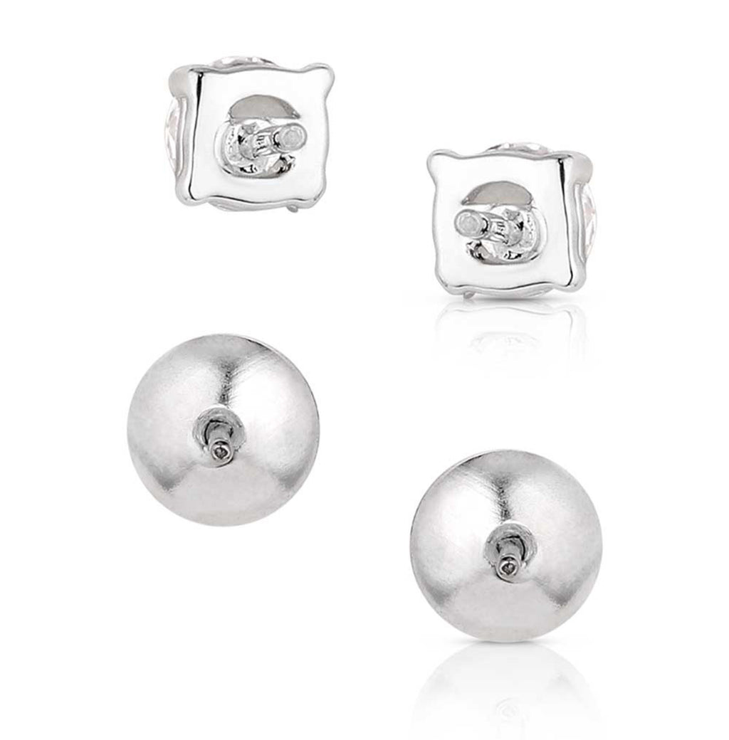 Pearl Harmony Earring Set