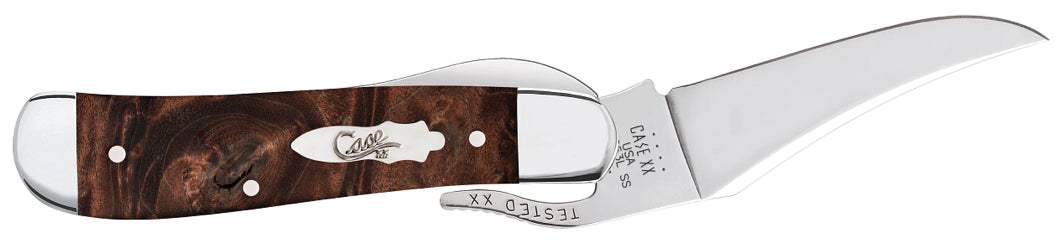 Smooth Brown Maple Burl Wood RussLock® (64068)